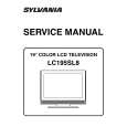 SYLVANIA LC195SL8 Instrukcja Serwisowa