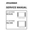 SYLVANIA 6615LDG Instrukcja Serwisowa