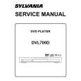 SYLVANIA DVL700D Instrukcja Serwisowa