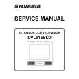 SYLVANIA DVL515SLD Instrukcja Serwisowa