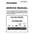 SYLVANIA ZC320SL8B Instrukcja Serwisowa