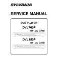 SYLVANIA DVL150F Instrukcja Serwisowa