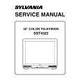 SYLVANIA SST4322 Instrukcja Serwisowa