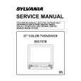 SYLVANIA SSC727B Instrukcja Serwisowa
