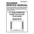 SYLVANIA SSGF4276 Instrukcja Serwisowa