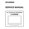 SYLVANIA LC420SS8 Instrukcja Serwisowa