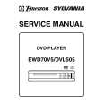 SYLVANIA EWD70V5 Instrukcja Serwisowa