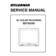 SYLVANIA SST4324S Instrukcja Serwisowa
