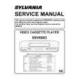 SYLVANIA SSV6003 Instrukcja Serwisowa