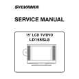 SYLVANIA LD155SL8 Instrukcja Serwisowa