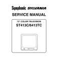 SYLVANIA ST413C Instrukcja Serwisowa