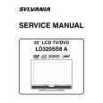 SYLVANIA LD320SS8A Instrukcja Serwisowa
