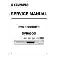 SYLVANIA DVR90DG Instrukcja Serwisowa