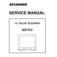 SYLVANIA SST413 Instrukcja Serwisowa